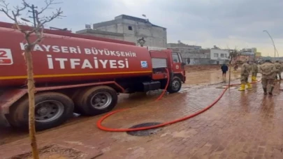 Kayseri selin de yaralarını sarıyor