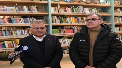 Kayseri’ye 10’uncu kütüphane yolda