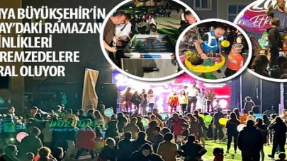 Konya Büyükşehir’in Hatay’daki Ramazan Etkinlikleri Depremzedelere Moral Oluyor