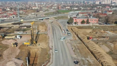 Konya’da Taşköprü altgeçidinde düzenleme çalışmaları