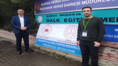 Mudanya İlçe Milli Eğitim’den ‘Psikososyal’ destek