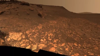 NASA, Mars'taki günbatımının en net fotoğrafını çekti