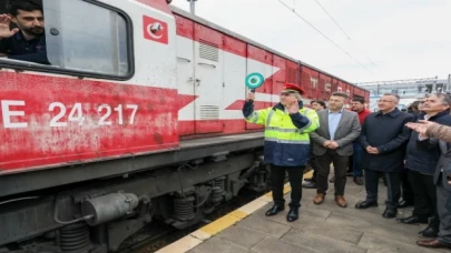 Sakarya’dan bir tren daha İskenderun’a uğurlandı