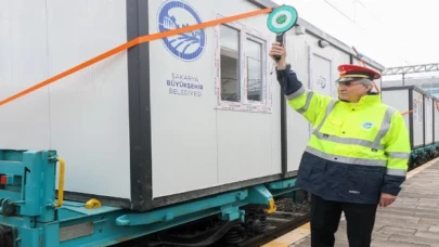 Sakarya’dan konteynerler demiryolundan uğurlandı