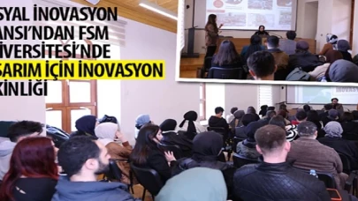 Sosyal İnovasyon Ajansı’ndan FSM Üniversitesi’nde “Tasarım İçin İnovasyon” Etkinliği