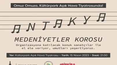 Antakya Medeniyetler Korosu’ndan Bir Kira Bir Yuva konseri