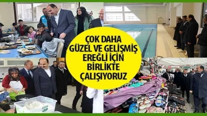 Başkan Altay: “Çok Daha Güzel ve Gelişmiş Ereğli İçin Birlikte Çalışıyoruz”