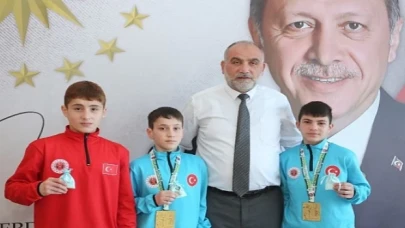 Başkan Sandıkçı Avrupa Şampiyonlarını Ağırladı