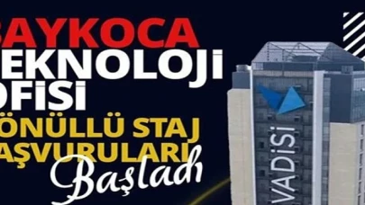 Baykoca Teknoloji Ofisi Gönüllü Staj Başvuruları Başladı