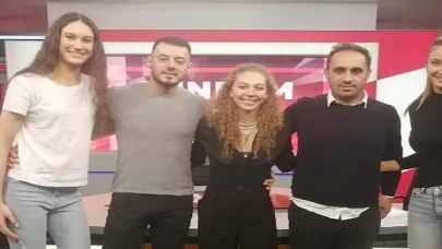 Beşiktaş Ceylan Voleybol Takımı D-Smart’ta Yayınlanan Gündem Özel Programına Konuk Oldu