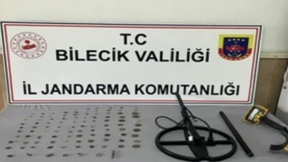 Bilecik’te çok sayıda tarihi eser ele geçirildi