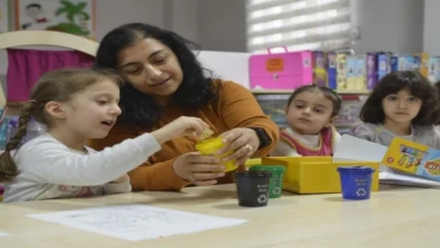 Bursa Yıldırımlı miniklere çevre aşısı