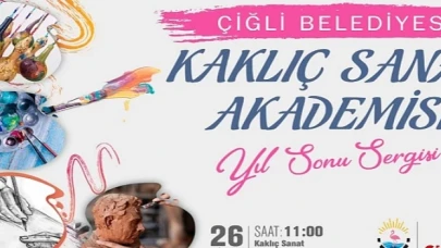 Çiğlili Kursiyerlerden Yıl Sonu Sergisi