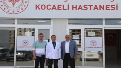 Defne’deki Kocaeli Hastanesi’ne bayram ziyareti