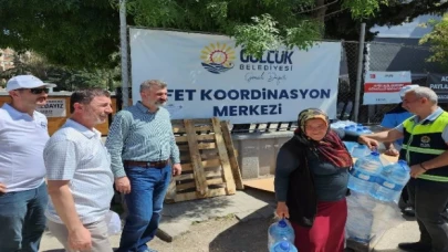 Gölcük, Hatay’a desteğini sürdürüyor