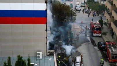 Güney Kıbrıs'ta Rusya Bilim ve Kültür Merkezi'ne molotof kokteylli saldırı