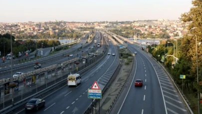 İstanbul'da bayram öncesi yollar boş kaldı