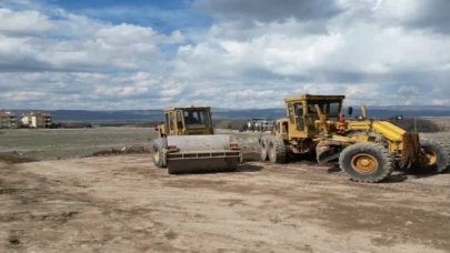 Kayseri Melikgazi’den yol çalışması