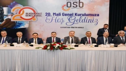 Kayseri OSB 20. Mali Genel Kurul gerçekleştirildi