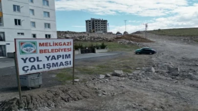 Kayseri Şirintepe’ye yeni yol çalışması