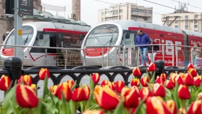 Kayseri’de tramvaydan yoğun mesai