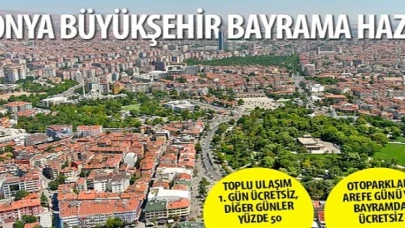 Konya Büyükşehir Bayrama Hazır