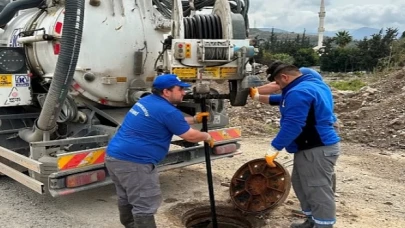 Koski Ekipleri Hatay’da Kanal Taşkınına Müdahele Etti