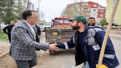 Mehmet Savran çalışmaları sahada inceledi