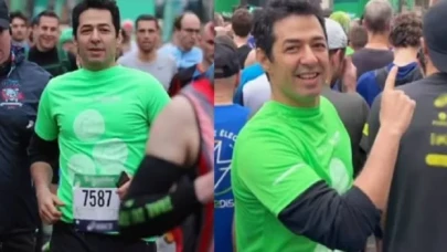 Mert Fırat Paris'te depremzedeler için maratona katıldı