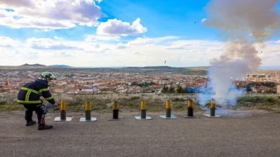 Nevşehir’den bayrama özel top atışı