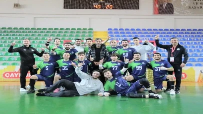 Rize Belediyespor Hentbol Play-Off’a lider gidiyor