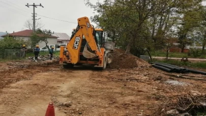 Sakarya Akyazı’da altyapı çalışmaları sürüyor