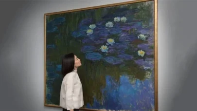 Monet’in ’Nilüferler’ tablosu ruh sağlığına ”iyi” geliyor