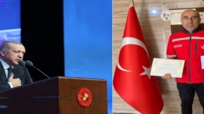 Bingöl İtfaiye Ekibi’ne Erdoğan’dan ödül