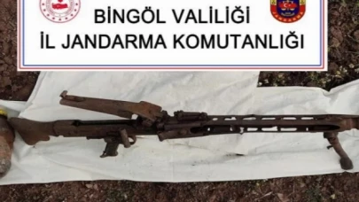 Bingöl’de patlayıcı madde, silah ve uyuşturucu ele geçirildi