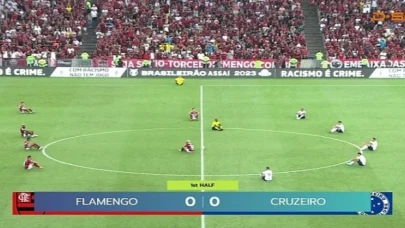 Brezilya Ligi’nin 8’inci Hafta Mücadelesinde Flamengo İle Cruzeiro Takımları Karşı Karşıya Geldi