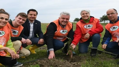 Cumhuriyetin 100. yılında 100 fidan toprakla buluştu!