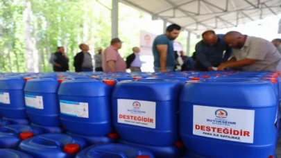 Denizli’de alabalık üreticisine 10 bin 300 litre dezenfeksiyon