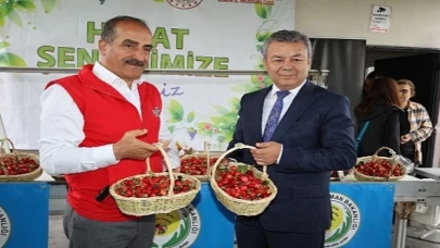 Dünya’nın kirazı Kemalpaşa’dan gidecek