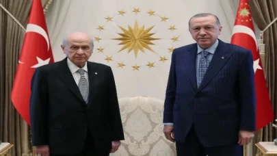 Erdoğan Bahçeli ile bir araya geldi