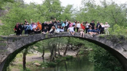 Gençler doğa ile buluştu