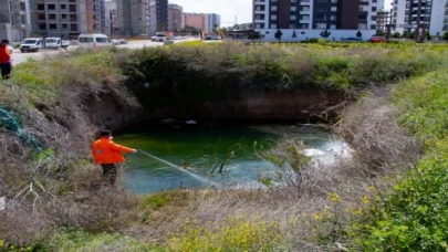 Hatay’da haşere ile mücadele sürüyor