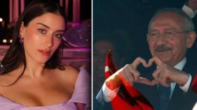 Hazal Kaya’dan ’Kemal Kılıçdaroğlu’ paylaşımı