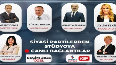 İGF üyesi medyalarda kesintisiz özel canlı yayın saat 17’de başlıyor