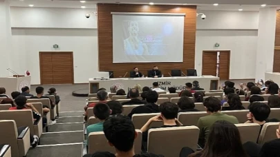 İzmir İl Milli Eğitim Müdürlüğünde Dünya ve Avrupa Şampiyonu Artistik Jimnastikçi İbrahim Çolak İle Söyleşi Programı Düzenlendi