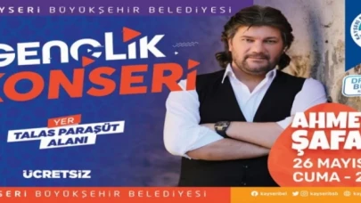 Kayseri Büyükşehir’den gençlik konseri