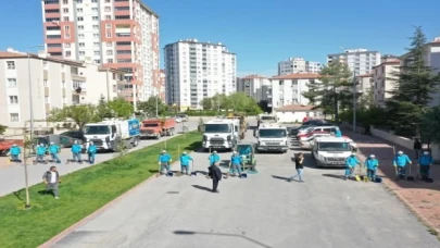 Kayseri Kocasinan’dan bahar temizliği