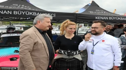 Kayseri Melikgazi’de Togg’lu slalom yarışı