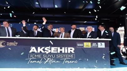 Konya Akşehir’in içme suyu Sistemini yeniliyor