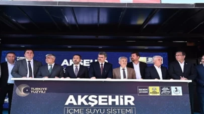 Konya Büyükşehir Akşehir’in İçme Suyu Sistemini Yeniliyor